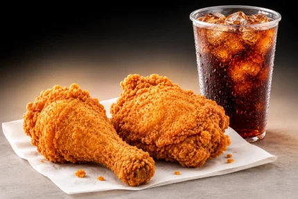 Leg & Thigh + 16 oz. Fountain Drink