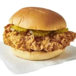 Fried Chicken Sandwich with Small Side