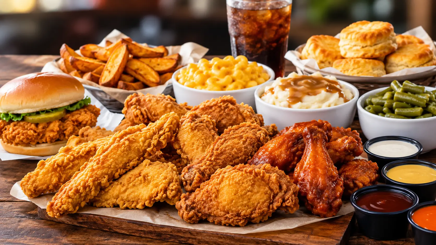 Fried Chicken in Coaldale